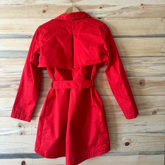CAbi convertible trench coat Vibrant Red - Picture 4 of 9